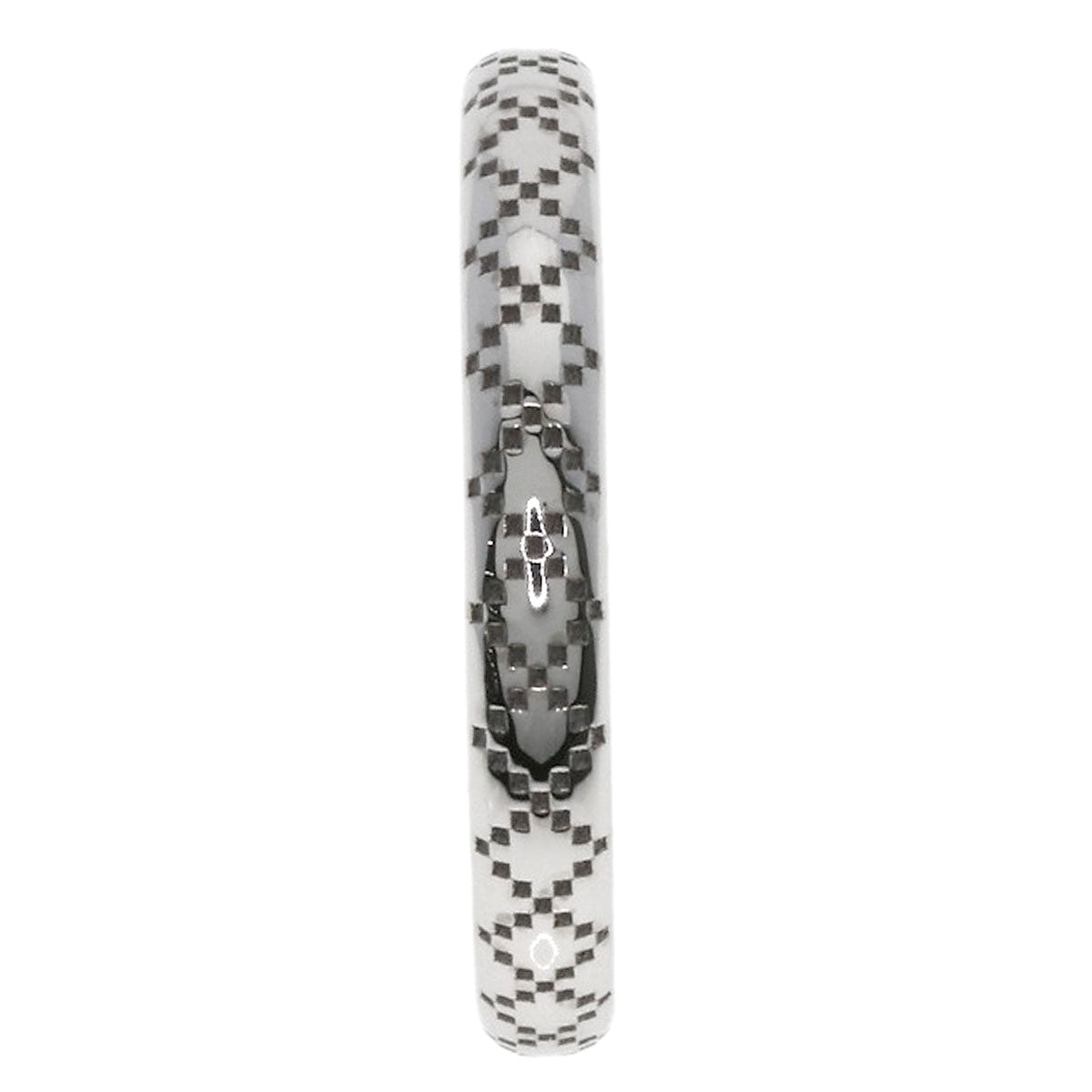 GUCCI Diamantissima #8 Ring K18 White Gold Ladies [Used]