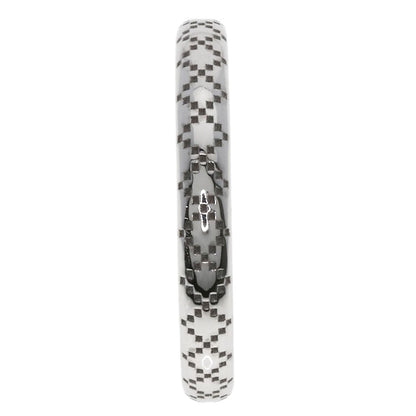 GUCCI Diamantissima #8 Ring K18 White Gold Ladies [Used]