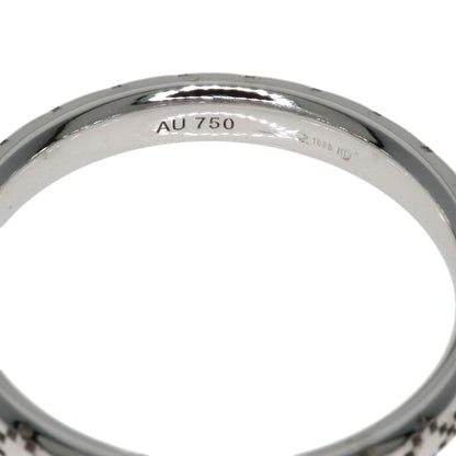 GUCCI Diamantissima #8 Ring K18 White Gold Ladies [Used]