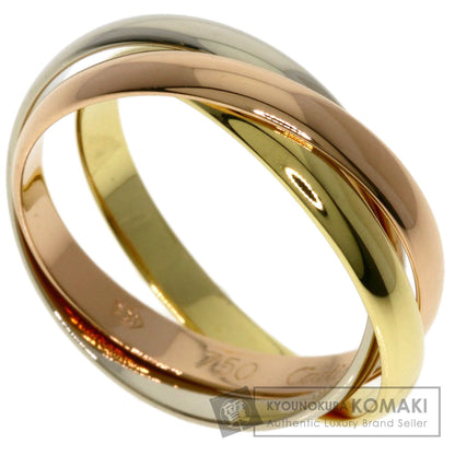 CARTIER Trinity SM #53 Ring K18 Yellow Gold K18 White GoldLadies [Used]
