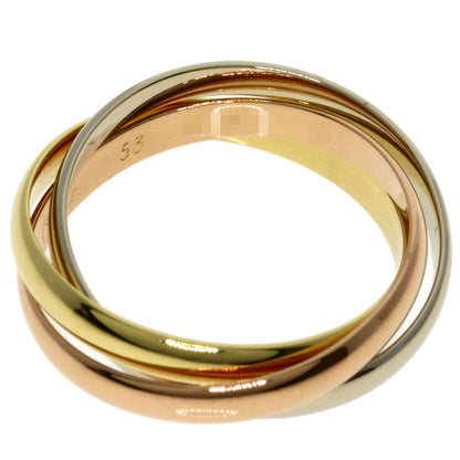 CARTIER Trinity SM #53 Ring K18 Yellow Gold K18 White GoldLadies [Used]