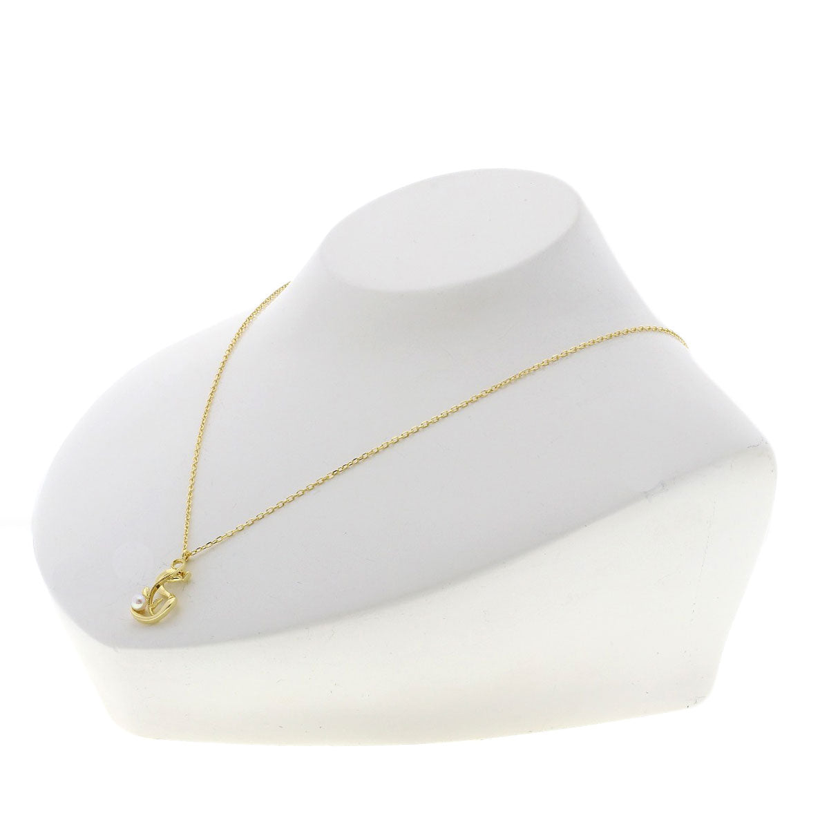 MIKIMOTO Pearl Pearl Necklace K18 Yellow Gold Ladies [Used]