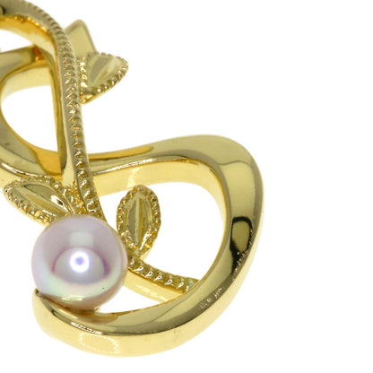 MIKIMOTO Pearl Pearl Necklace K18 Yellow Gold Ladies [Used]