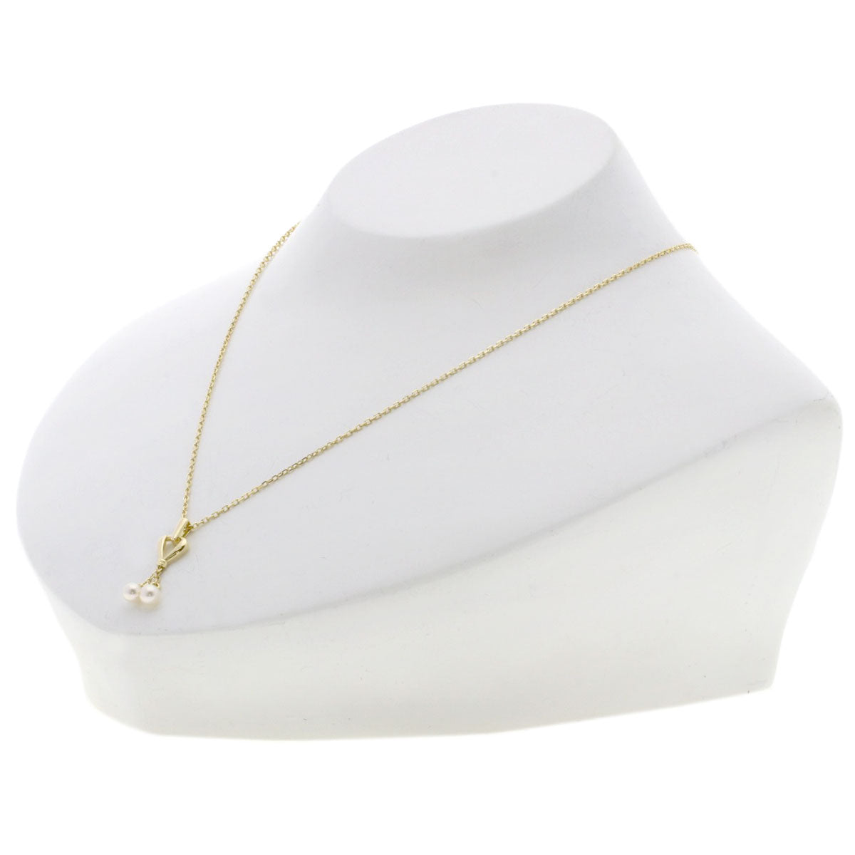 MIKIMOTO Pearl Pearl Necklace K14 Yellow Gold Ladies [Used]