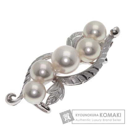 MIKIMOTO Pearl Pearl Pendant top K14 White Gold Ladies [Used]