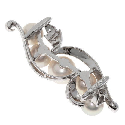 MIKIMOTO Pearl Pearl Pendant top K14 White Gold Ladies [Used]