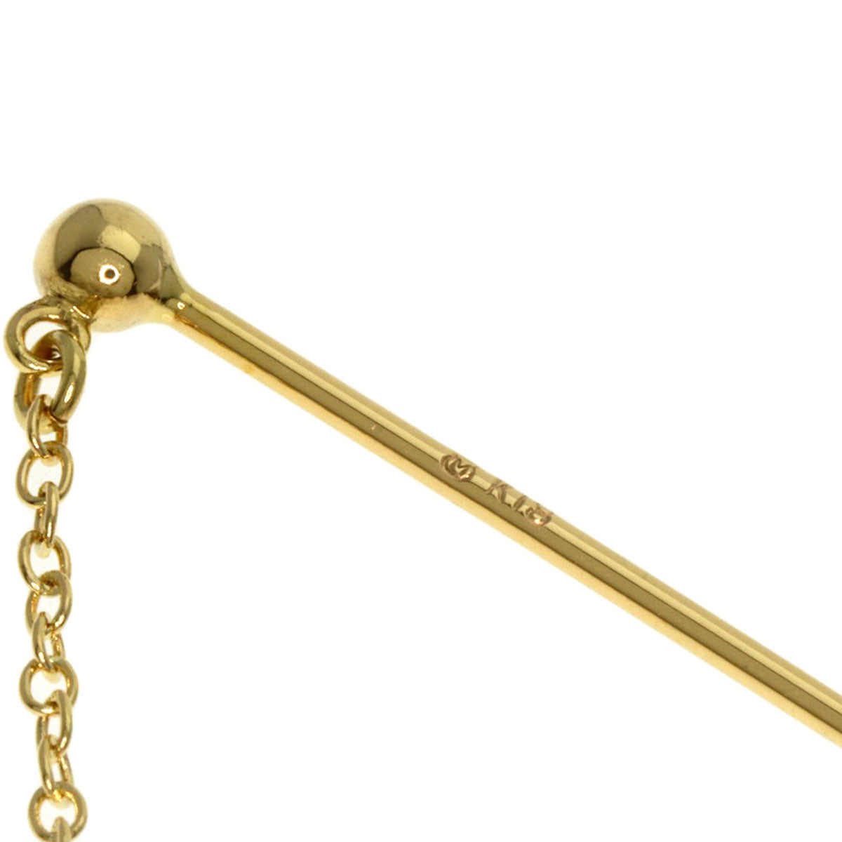 MIKIMOTO Pearl Pearl Pin Brooch Brooch K18 Yellow Gold Ladies [Used]