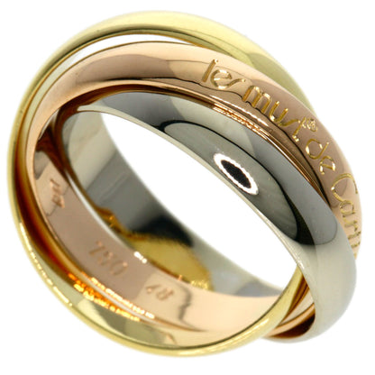 CARTIER Trinity #48 Ring K18 Yellow Gold K18 White GoldLadies [Used]