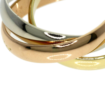 CARTIER Trinity #48 Ring K18 Yellow Gold K18 White GoldLadies [Used]