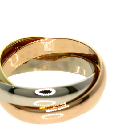 CARTIER Trinity #48 Ring K18 Yellow Gold K18 White GoldLadies [Used]