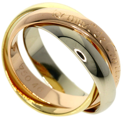 CARTIER Trinity #46 Ring K18 Yellow Gold K18 White GoldLadies [Used]