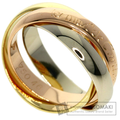 CARTIER Trinity #46 Ring K18 Yellow Gold K18 White GoldLadies [Used]
