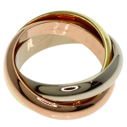 CARTIER Trinity #48 Ring K18 Yellow Gold K18 White GoldLadies [Used]