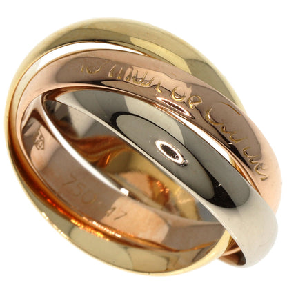 CARTIER   Trinity Ring  K18 Yellow Gold K18 White GoldLadies [Used]