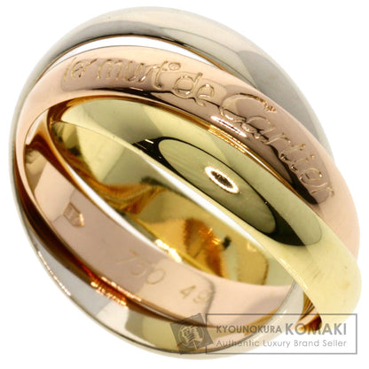 CARTIER Trinity #49 Ring K18 Yellow Gold K18 White GoldLadies [Used]