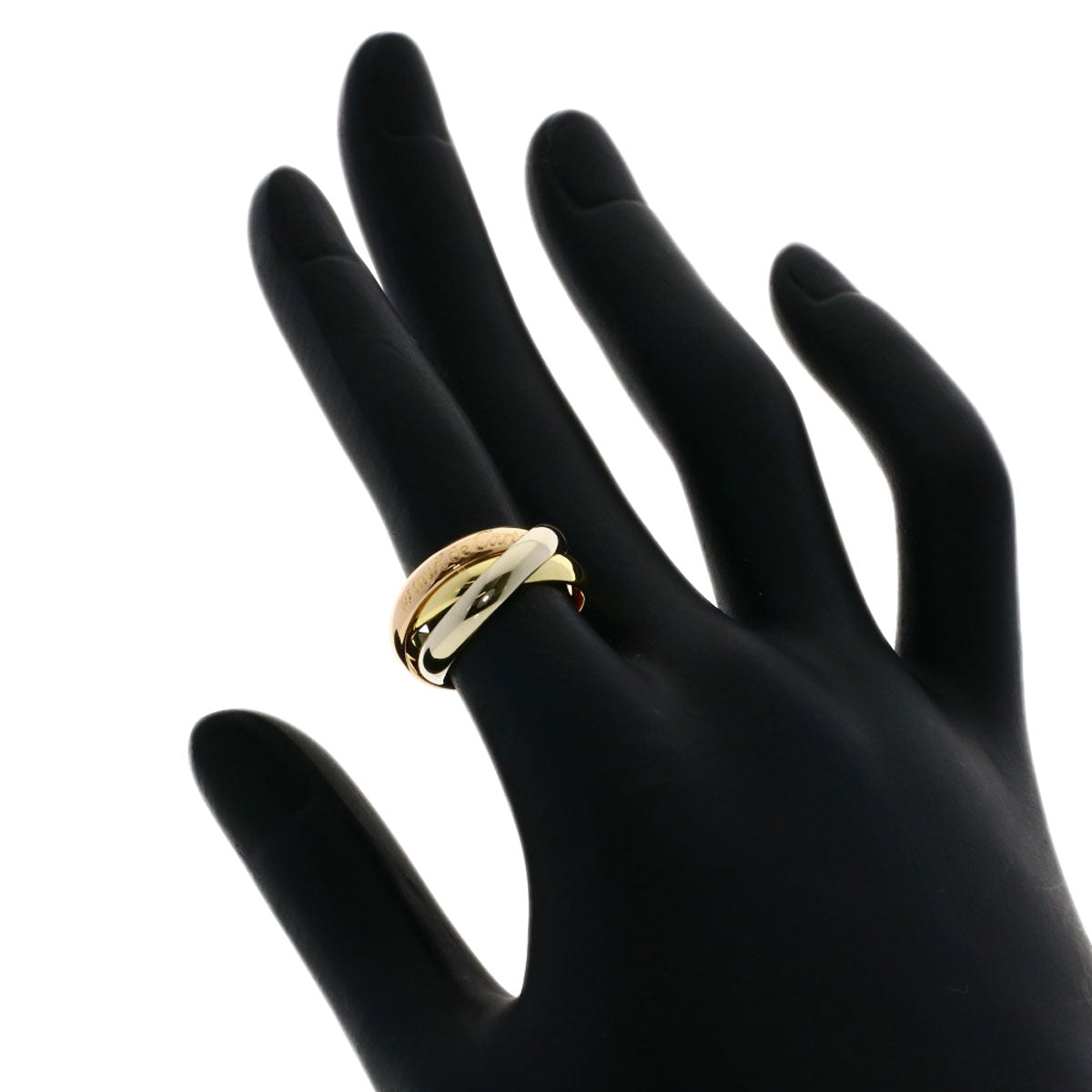 CARTIER Trinity #49 Ring K18 Yellow Gold K18 White GoldLadies [Used]