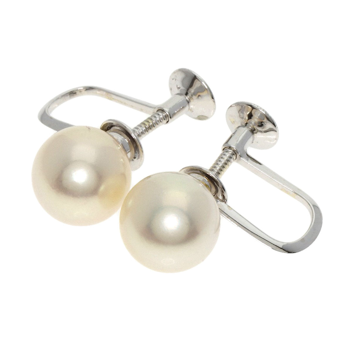 TASAKI Pearl Pearl Earring K14 White Gold Ladies [Used]