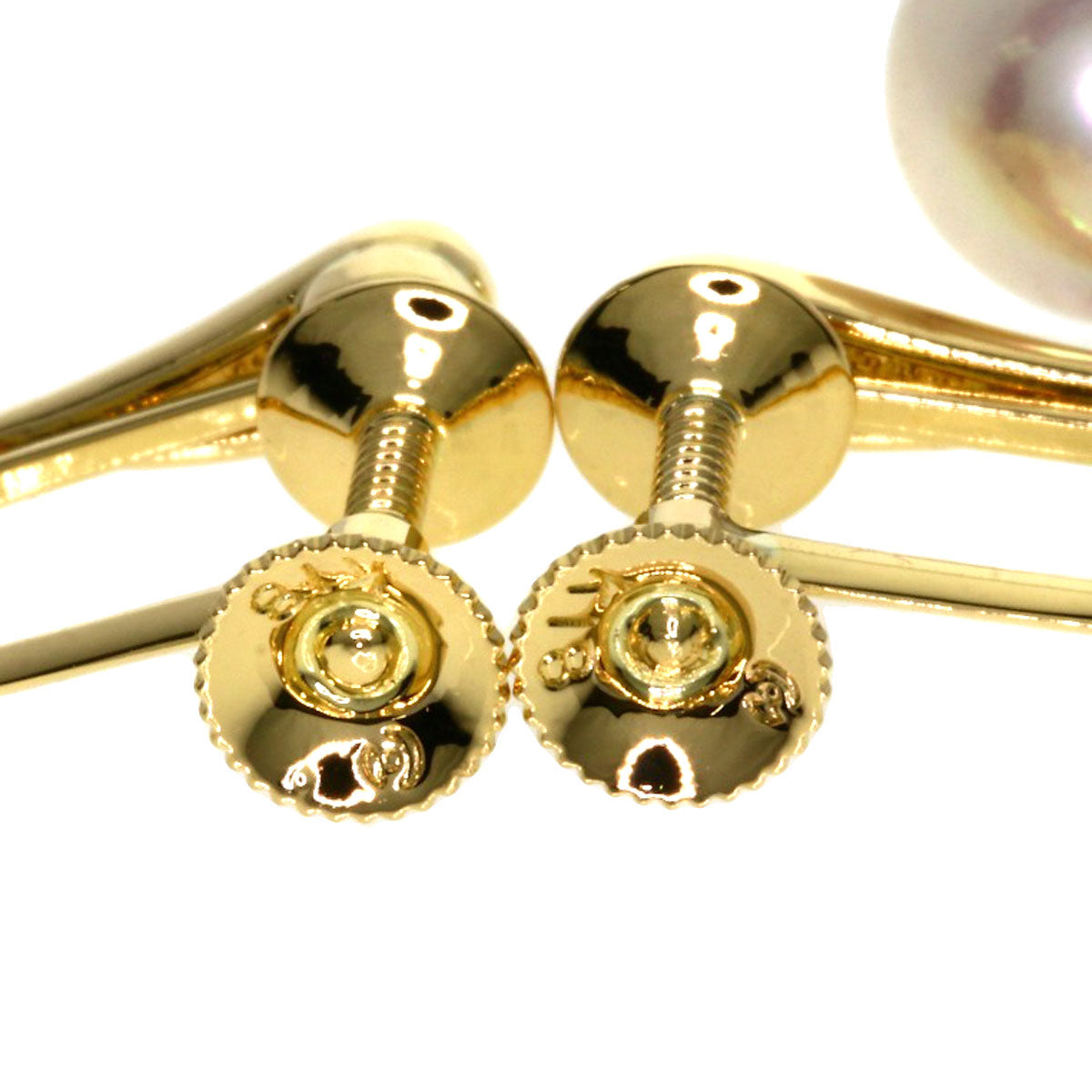 TASAKI Pearl Pearl Earring K18 Yellow Gold Ladies [Used]