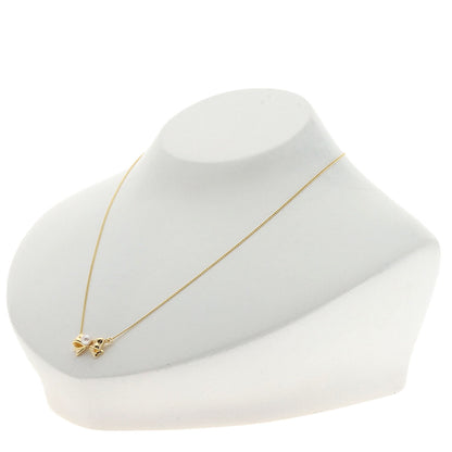 TASAKI Pearl Pearl Ribbon Necklace K18 Yellow Gold Ladies [Used]