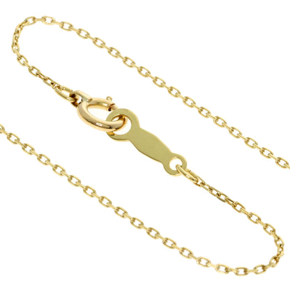 MIKIMOTO Heart motif Pearl Pearl Necklace K18 Yellow Gold Ladies [Used]