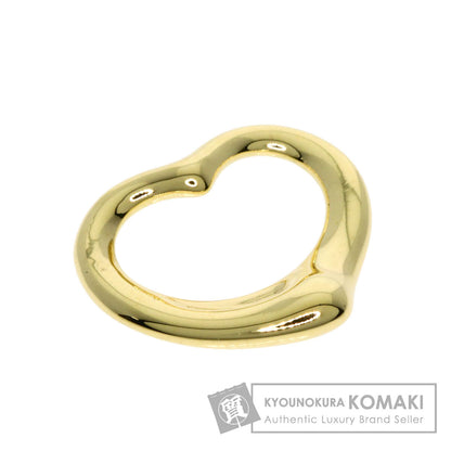 TIFFANY&Co. Open heart Pendant top K18 Yellow Gold Ladies [Used]