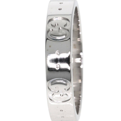 GUCCI Icon # 11 Ring K18 White Gold Ladies [Used]
