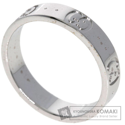 GUCCI Icon # 11 Ring K18 White Gold Ladies [Used]