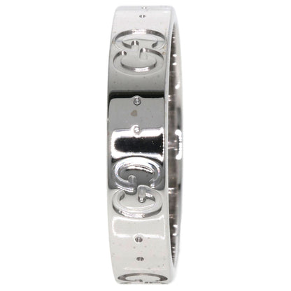 GUCCI Icon # 11 Ring K18 White Gold Ladies [Used]