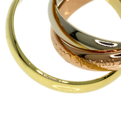 CARTIER Trinity #51 Ring K18 Yellow Gold K18 White GoldLadies [Used]