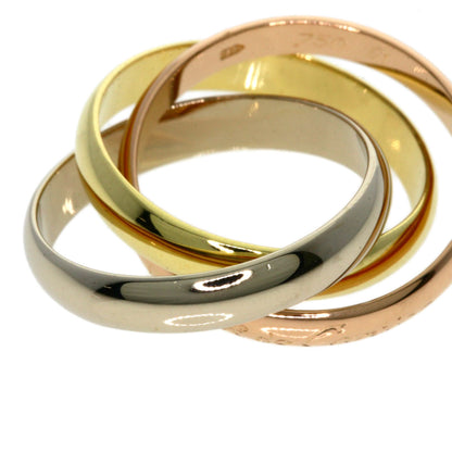 CARTIER Trinity #51 Ring K18 Yellow Gold K18 White GoldLadies [Used]