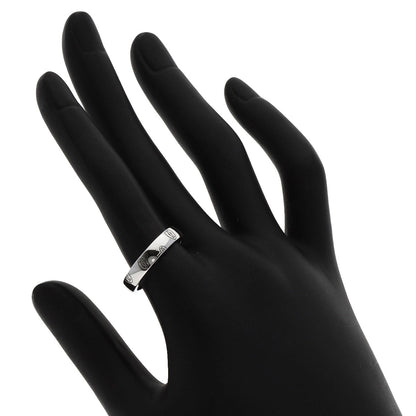 CARTIER Happy birthday # 53 Ring K18 White Gold Ladies [Used]