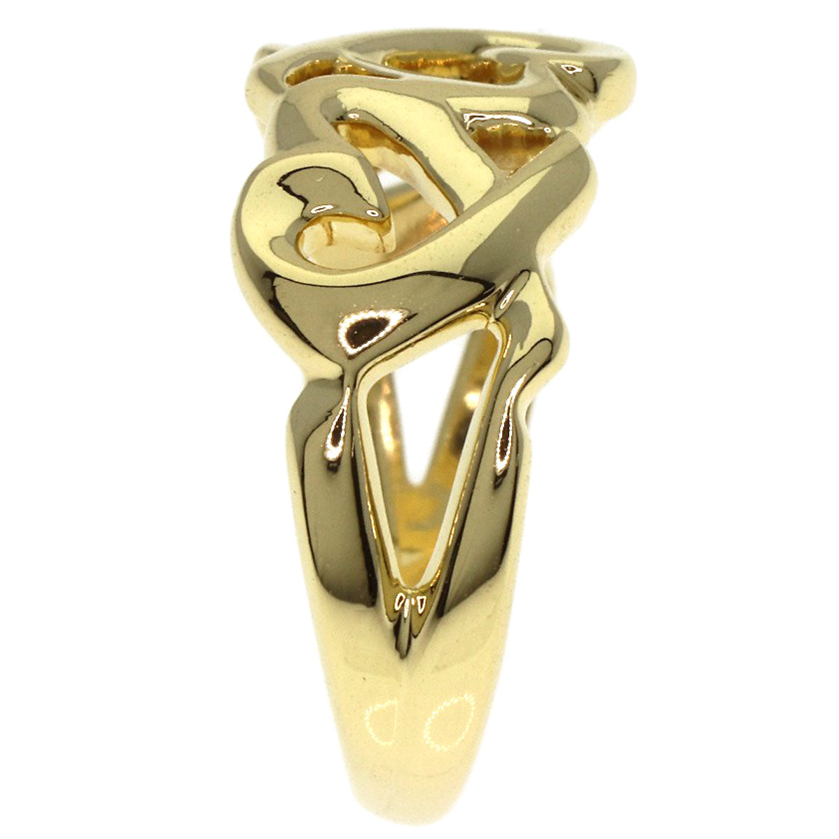 TIFFANY&Co.   Loving heart Ring  K18 Yellow Gold Ladies [Used]