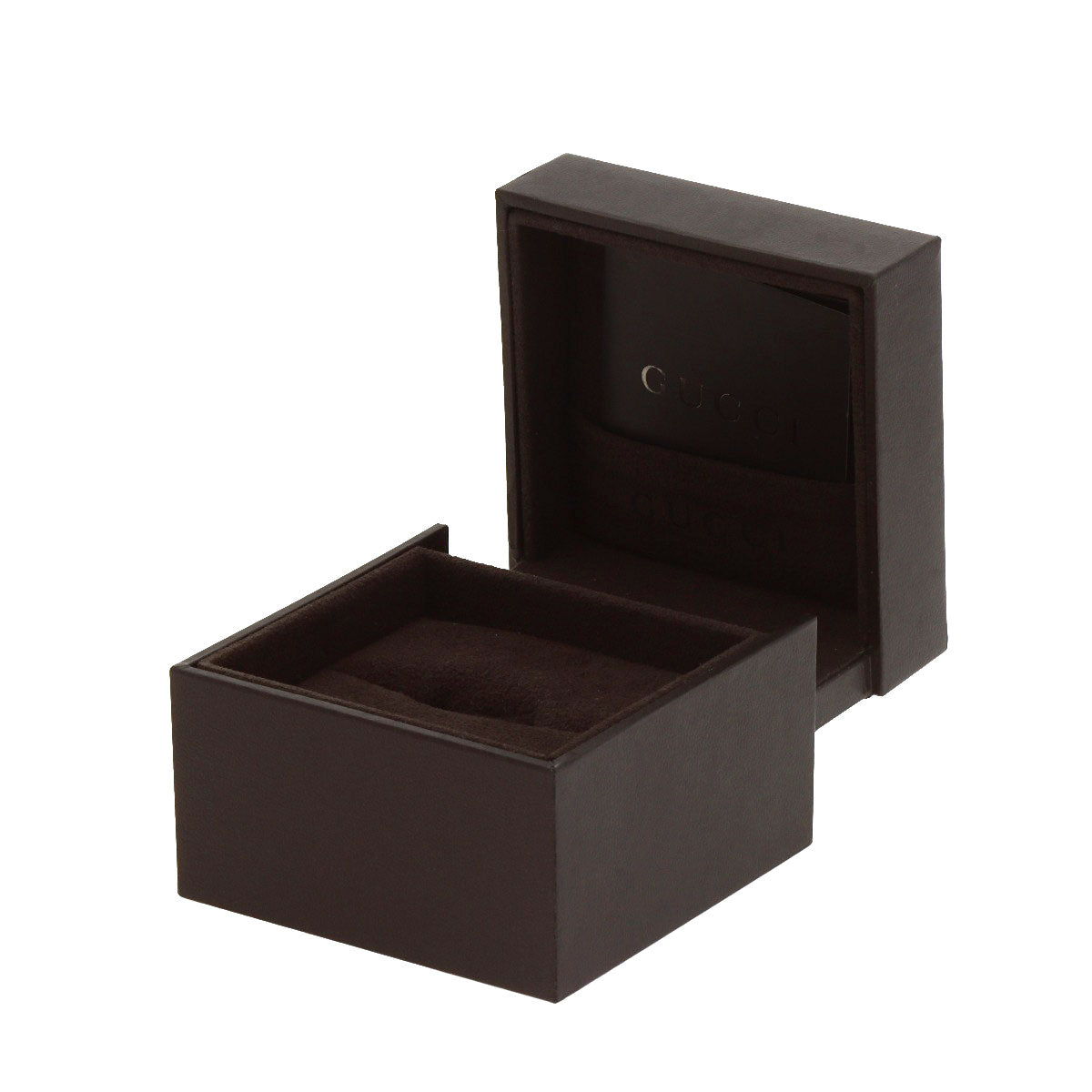 GUCCI GG Icon Wide #11 Ring K18 White Gold Ladies [Used]