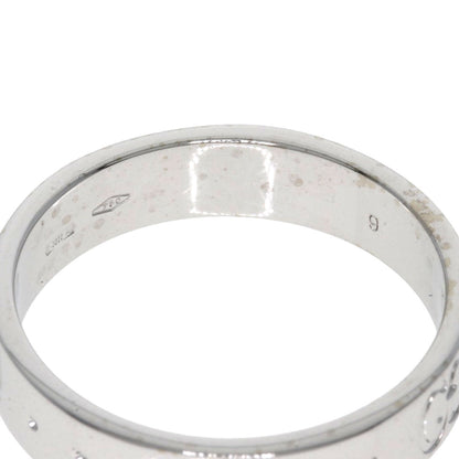 GUCCI Icon # 9 Ring K18 White Gold Ladies [Used]