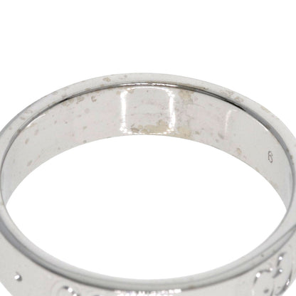GUCCI Icon # 9 Ring K18 White Gold Ladies [Used]