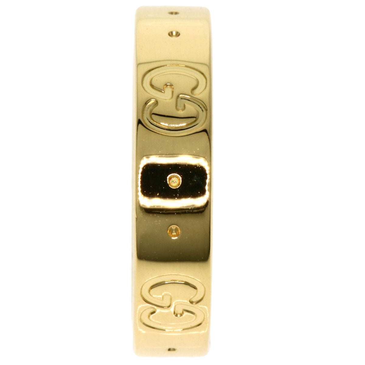 GUCCI Icon # 9 Ring K18 Yellow Gold Ladies [Used]