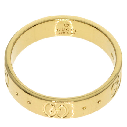 GUCCI Icon # 9 Ring K18 Yellow Gold Ladies [Used]