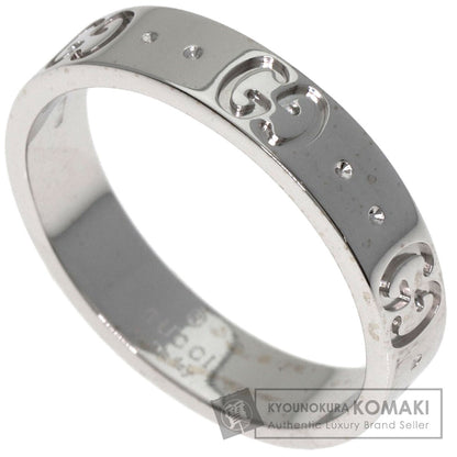 GUCCI Icon #11 Ring K18 White Gold Ladies [Used]