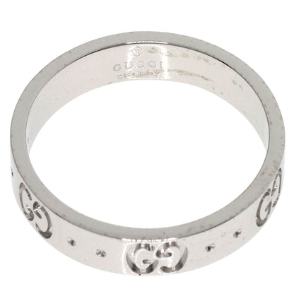 GUCCI Icon #11 Ring K18 White Gold Ladies [Used]