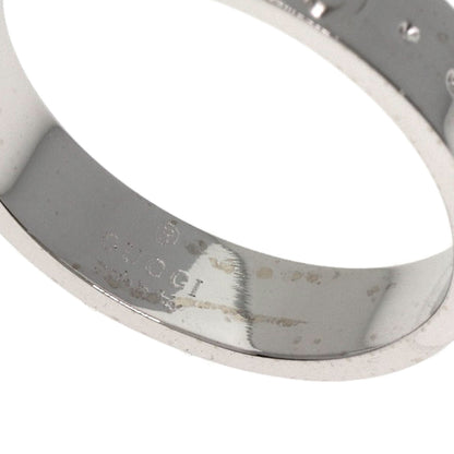 GUCCI Icon #11 Ring K18 White Gold Ladies [Used]