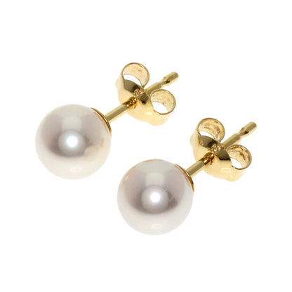 TASAKI   Pearl Pearl earring  K18 Yellow Gold Ladies [Used]