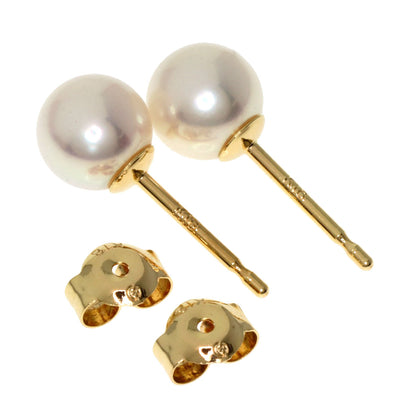 TASAKI   Pearl Pearl earring  K18 Yellow Gold Ladies [Used]