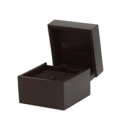 GUCCI GG Icon Wide #13 Ring K18 White Gold Ladies [Used]