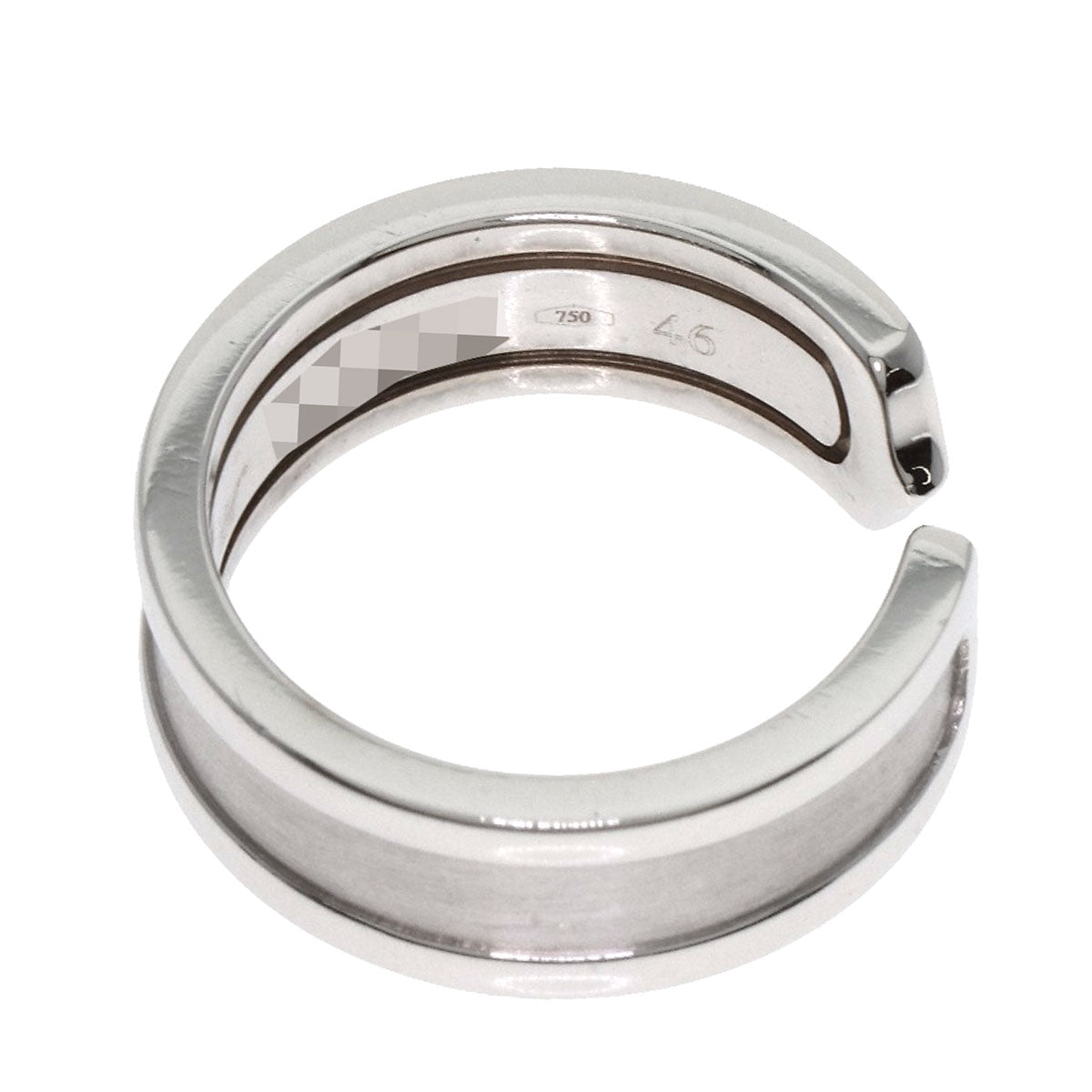 CARTIER C2 #46 Ring K18 White Gold Ladies [Used]