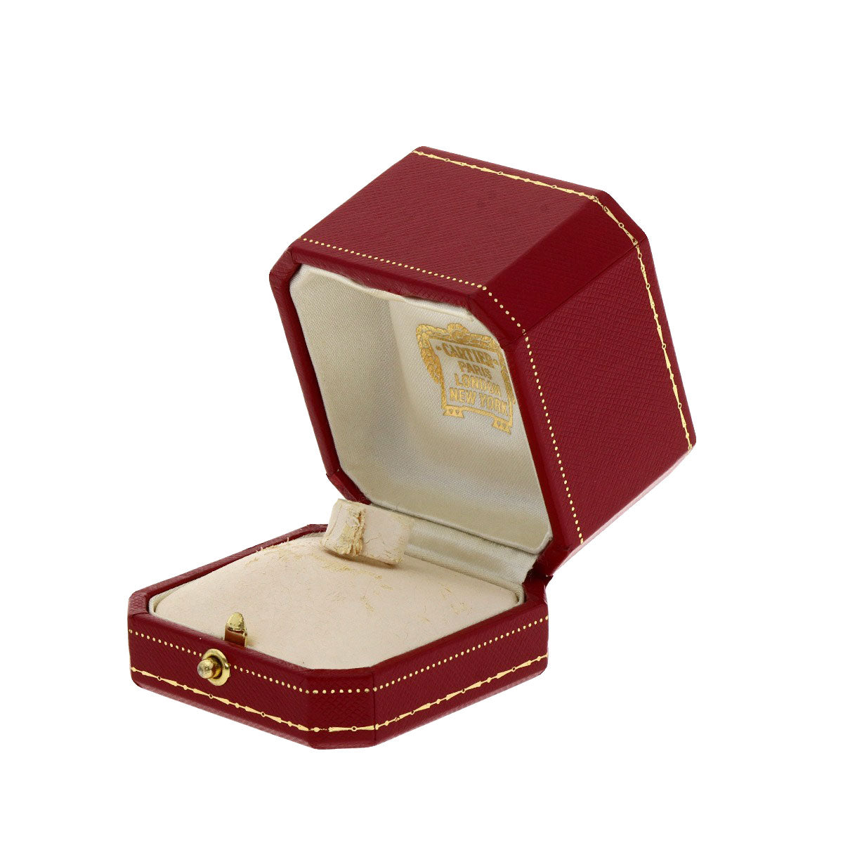 CARTIER C2 #46 Ring K18 White Gold Ladies [Used]