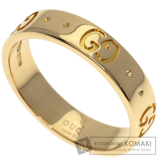 GUCCI アイコン #8 Ring K18 Yellow Gold Ladies [Used]