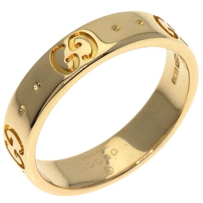 GUCCI アイコン #8 Ring K18 Yellow Gold Ladies [Used]