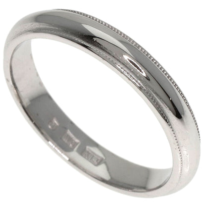 MIKIMOTO Milgrain Marriage Ring K14 White Gold Ladies [Used]