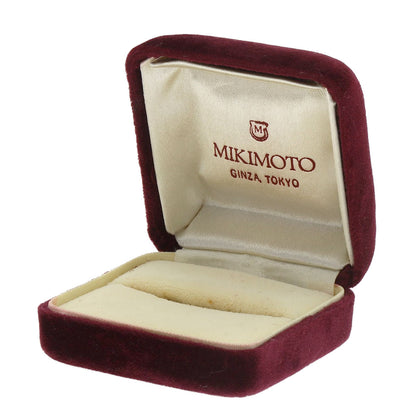MIKIMOTO Milgrain Marriage Ring K14 White Gold Ladies [Used]