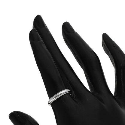 MIKIMOTO Milgrain Marriage Ring K14 White Gold Ladies [Used]